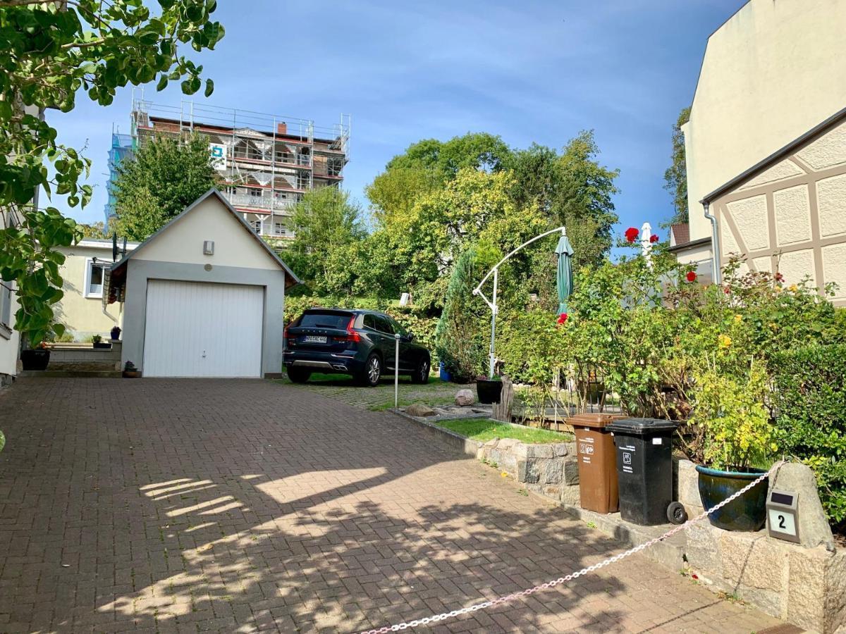זאסניץ Villa-Rosengarten-Ferienwohnung-Baumhaus-Mit-Seeblick מראה חיצוני תמונה